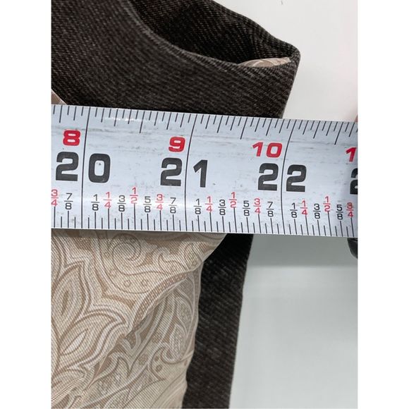 Greg Norman Waistcoat Suit Vest Men Size 44 Brown Button Down - Picture 7 of 10